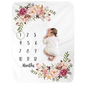 Milestone blanket for baby